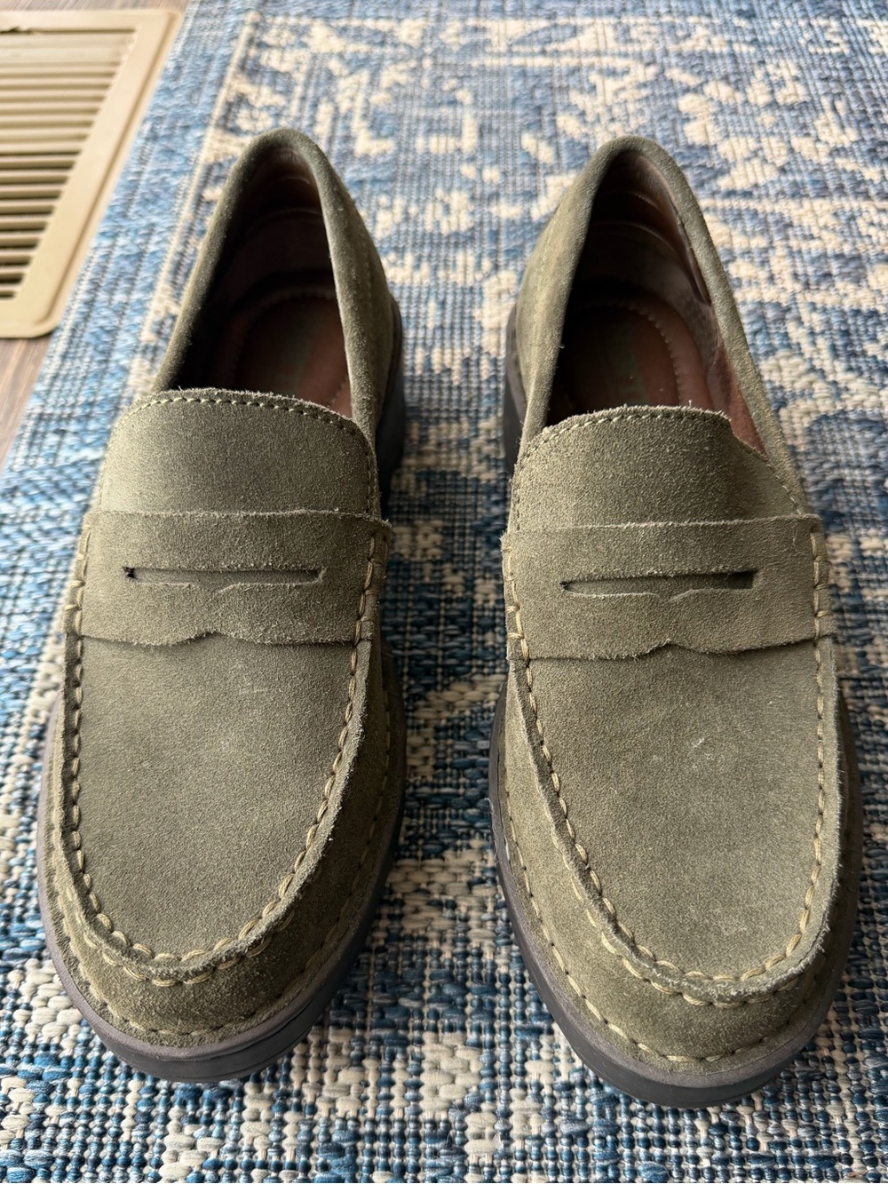 Women’s | Carrera| Suede | Børn | Loafers | Olive | 6.5